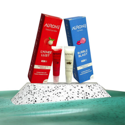 SPF 20 Lychee Lust & Bubble Blast Lip Balm with Vitamin C + E + A