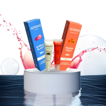 SPF 20 Peachy Pout & Bubble Blast Lip Balm with Vitamin C + E + A