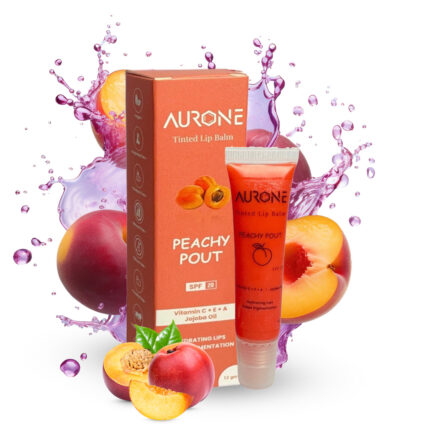 SPF 20 Peachy Pout Lip Balm with Vitamin C + E + A
