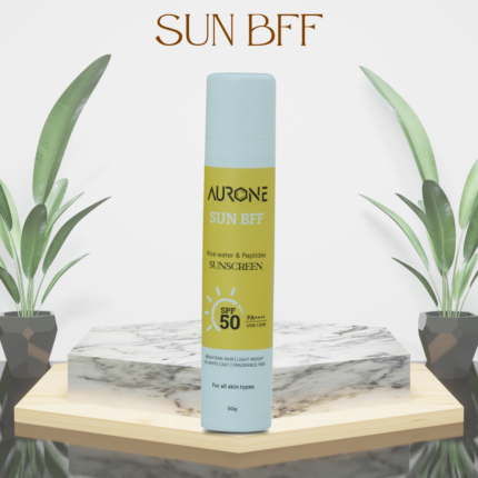 AURONE SUN BFF - RICE WATER & PEPTIDES SUNSCREEN WITH SPF 50 PA++++